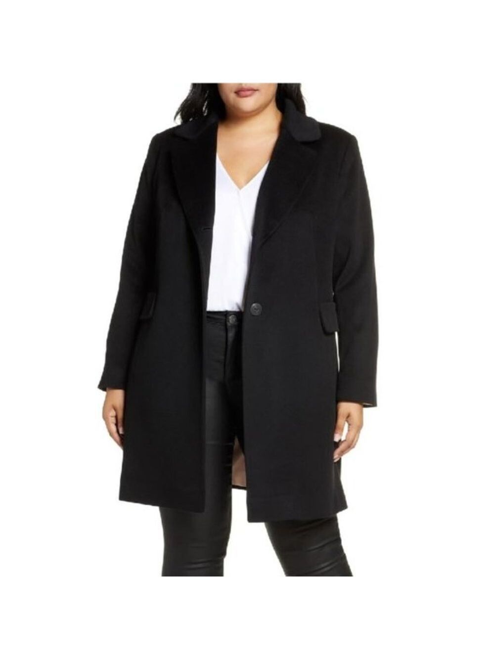 🎁 Fleurette Women's Notch Collar Coat